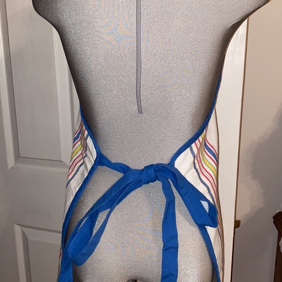 Vintage Stripe Bib Apron by Aunt Martha’s - NWT - Picture 4 of 13